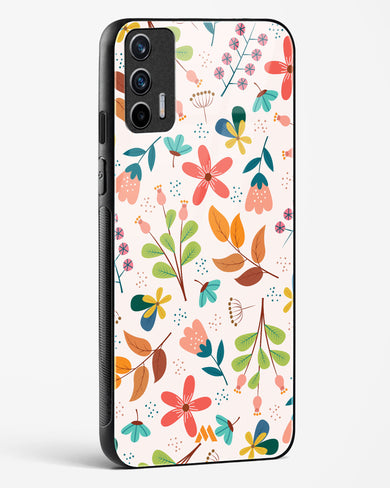 Canvas Art in Bloom Glass Case Phone Cover (Realme)
