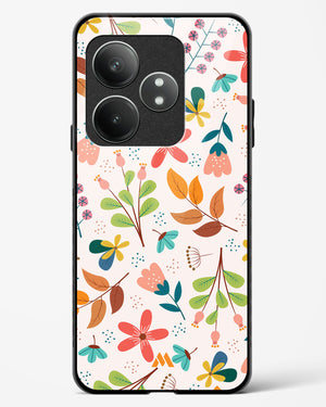 Canvas Art in Bloom Glass Case Phone Cover (Realme)