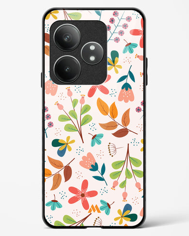 Canvas Art in Bloom Glass Case Phone Cover (Realme)