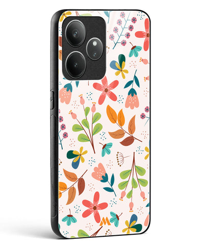 Canvas Art in Bloom Glass Case Phone Cover (Realme)