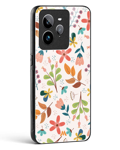 Canvas Art in Bloom Glass Case Phone Cover (Realme)