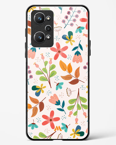 Canvas Art in Bloom Glass Case Phone Cover (Realme)