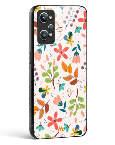 Canvas Art in Bloom Glass Case Phone Cover (Realme)