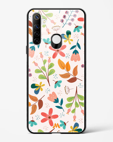 Canvas Art in Bloom Glass Case Phone Cover (Realme)