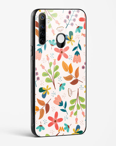 Canvas Art in Bloom Glass Case Phone Cover (Realme)