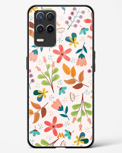 Canvas Art in Bloom Glass Case Phone Cover (Realme)