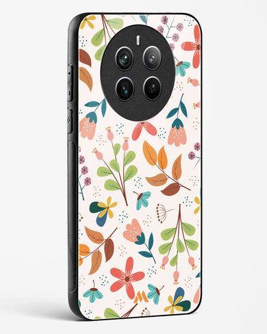 Canvas Art in Bloom Glass Case Phone Cover (Realme)