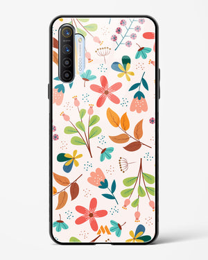 Canvas Art in Bloom Glass Case Phone Cover (Realme)