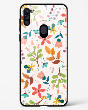 Canvas Art in Bloom Glass Case Phone Cover-(Samsung)