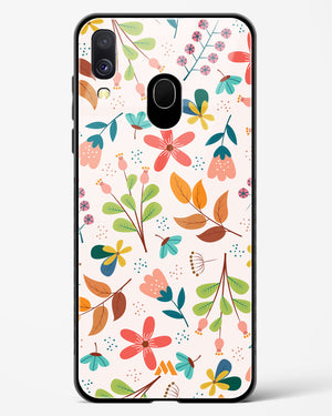 Canvas Art in Bloom Glass Case Phone Cover-(Samsung)