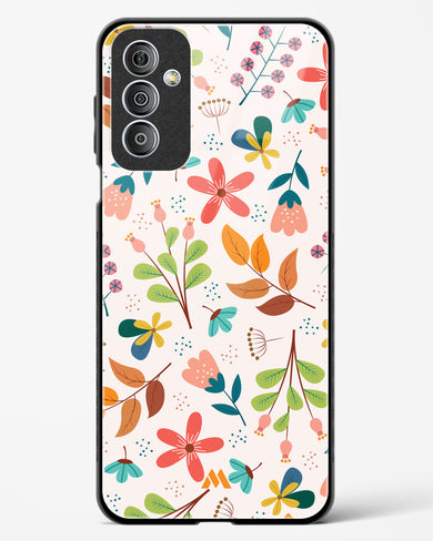 Canvas Art in Bloom Glass Case Phone Cover-(Samsung)