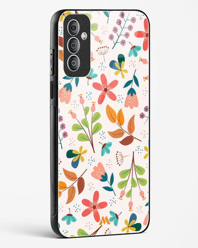 Canvas Art in Bloom Glass Case Phone Cover-(Samsung)