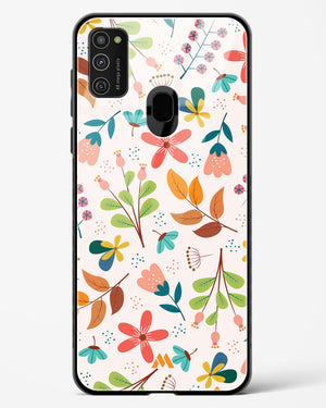 Canvas Art in Bloom Glass Case Phone Cover-(Samsung)