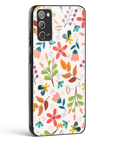 Canvas Art in Bloom Glass Case Phone Cover-(Samsung)