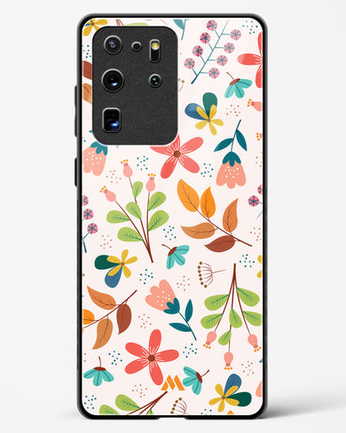 Canvas Art in Bloom Glass Case Phone Cover-(Samsung)