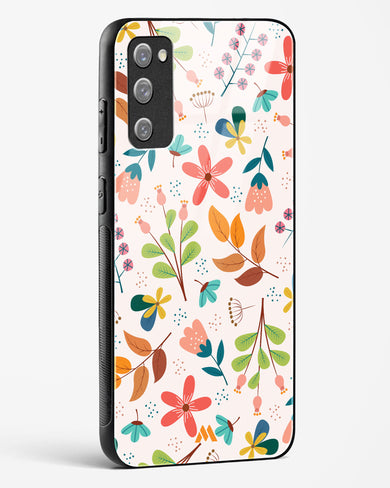 Canvas Art in Bloom Glass Case Phone Cover-(Samsung)