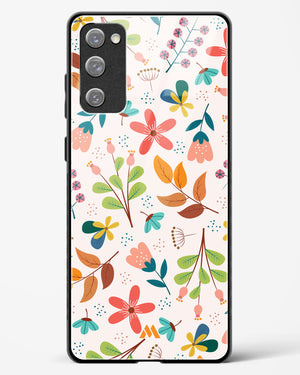 Canvas Art in Bloom Glass Case Phone Cover-(Samsung)