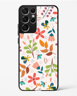 Canvas Art in Bloom Glass Case Phone Cover-(Samsung)