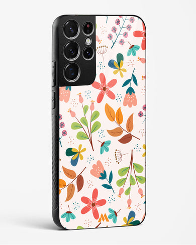 Canvas Art in Bloom Glass Case Phone Cover-(Samsung)