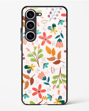 Canvas Art in Bloom Glass Case Phone Cover-(Samsung)