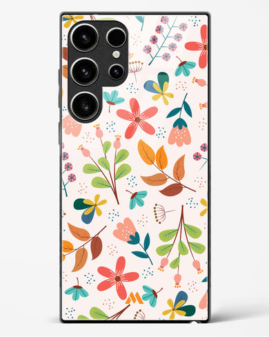 Canvas Art in Bloom Glass Case Phone Cover-(Samsung)