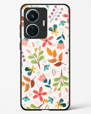 Canvas Art in Bloom Glass Case Phone Cover (Vivo)