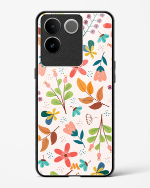 Canvas Art in Bloom Glass Case Phone Cover (Vivo)