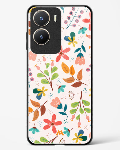 Canvas Art in Bloom Glass Case Phone Cover-(Vivo)