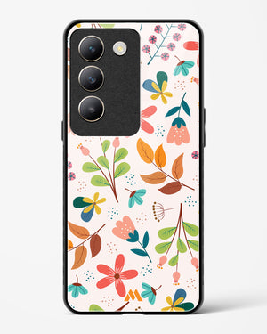 Canvas Art in Bloom Glass Case Phone Cover (Vivo)