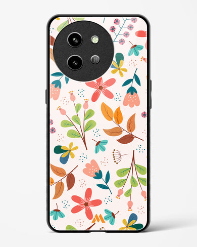Canvas Art in Bloom Glass Case Phone Cover (Vivo)