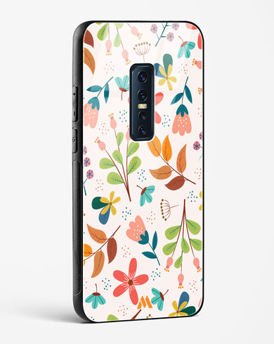 Canvas Art in Bloom Glass Case Phone Cover-(Vivo)