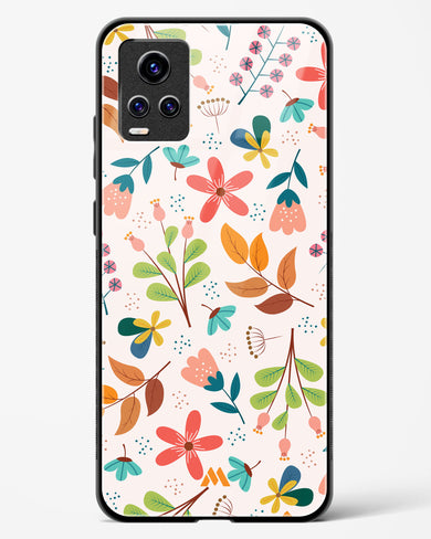 Canvas Art in Bloom Glass Case Phone Cover-(Vivo)