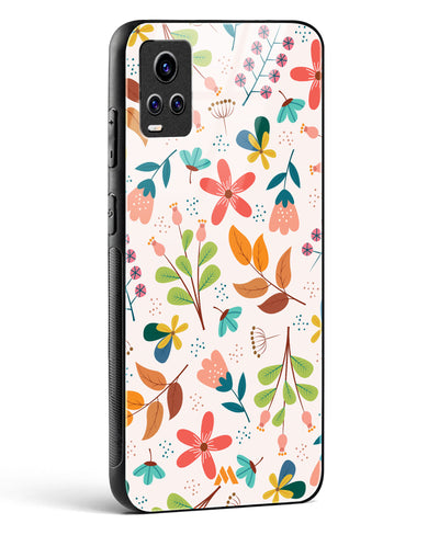 Canvas Art in Bloom Glass Case Phone Cover-(Vivo)