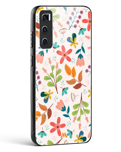 Canvas Art in Bloom Glass Case Phone Cover-(Vivo)