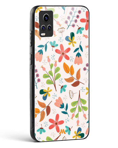 Canvas Art in Bloom Glass Case Phone Cover-(Vivo)