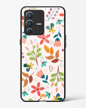 Canvas Art in Bloom Glass Case Phone Cover (Vivo)