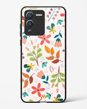 Canvas Art in Bloom Glass Case Phone Cover-(Vivo)