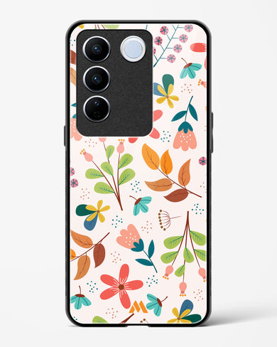 Canvas Art in Bloom Glass Case Phone Cover-(Vivo)