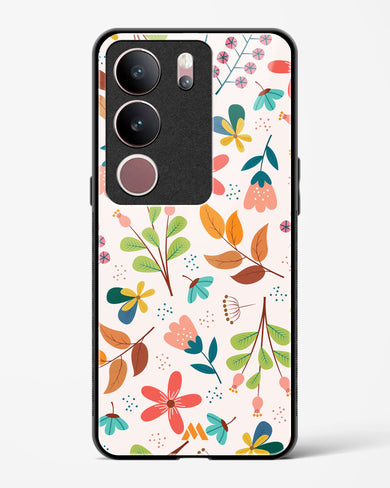Canvas Art in Bloom Glass Case Phone Cover (Vivo)