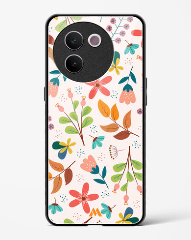 Canvas Art in Bloom Glass Case Phone Cover (Vivo)
