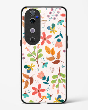 Canvas Art in Bloom Glass Case Phone Cover (Vivo)