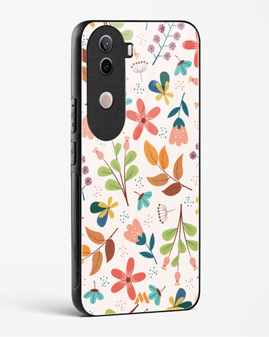 Canvas Art in Bloom Glass Case Phone Cover (Vivo)