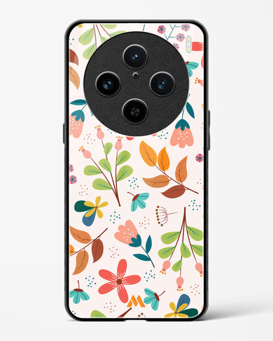 Canvas Art in Bloom Glass Case Phone Cover (Vivo)