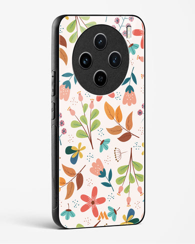 Canvas Art in Bloom Glass Case Phone Cover (Vivo)