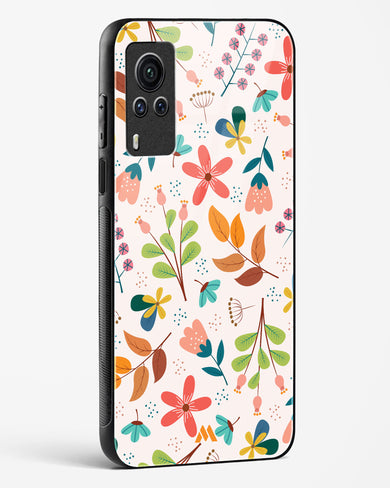 Canvas Art in Bloom Glass Case Phone Cover-(Vivo)