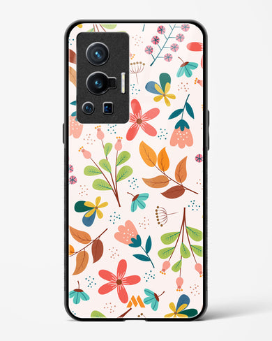 Canvas Art in Bloom Glass Case Phone Cover-(Vivo)