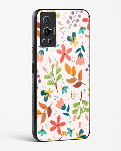 Canvas Art in Bloom Glass Case Phone Cover-(Vivo)