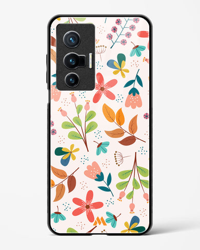 Canvas Art in Bloom Glass Case Phone Cover-(Vivo)