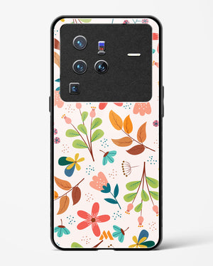 Canvas Art in Bloom Glass Case Phone Cover (Vivo)
