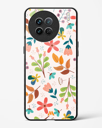 Canvas Art in Bloom Glass Case Phone Cover-(Vivo)